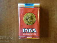 INKA RED GERMAN CIGARETTE UNKNOWN PACKAGE FOR EXPORT 1980