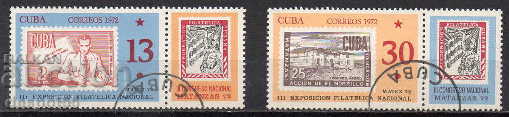 1972. Куба. Национална филателна изложба, Матанзас.