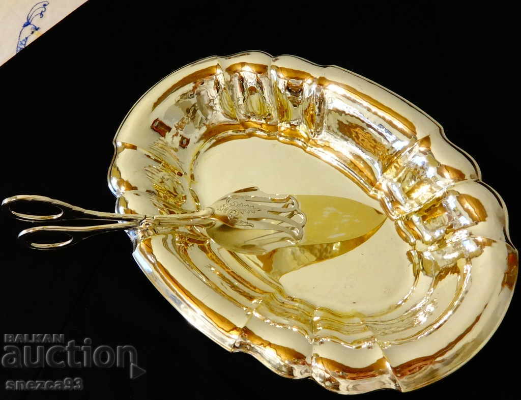 Silver plated fruit bowl. with price 29.00 BGN | € 14.83