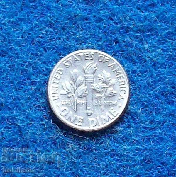 10 cents-US-1973 / D with price 1.00 BGN | € 0.51 10 cents-US-1973 / D with price 1.00 BGN | € 0.51