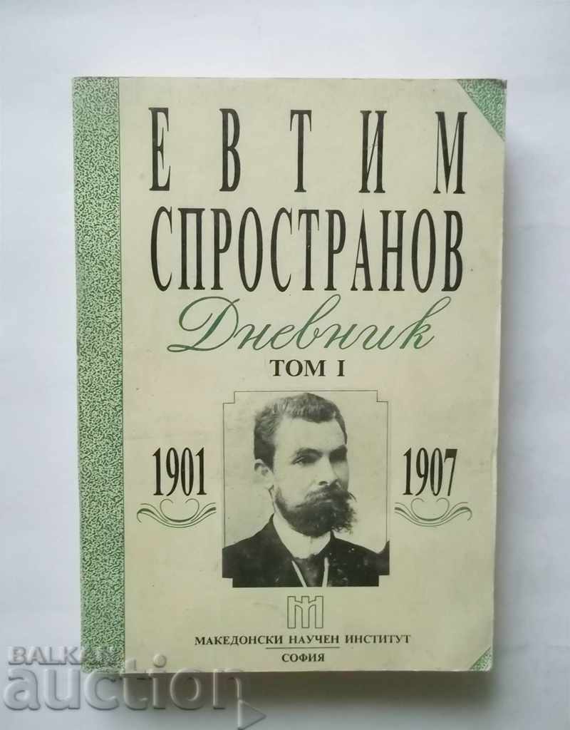 Evtim Sprostranov - Jurnal. Volumul 1: 1901-1907