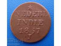 Dutch East Indies 1 Cent 1837 J Foarte rare