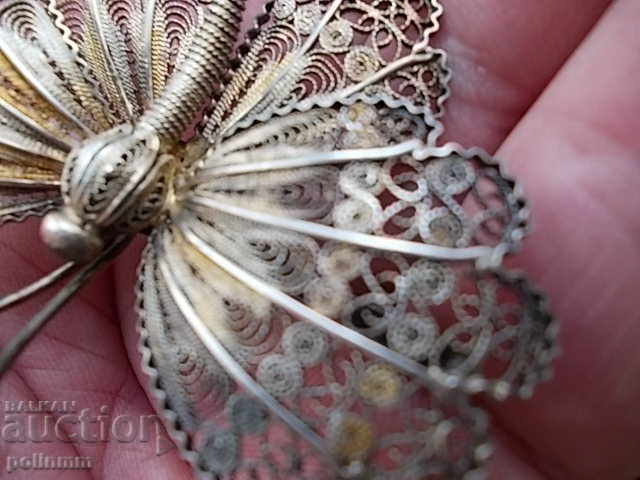 Ασημένια καρφίτσα - μοναδική. - 6 Ασημένια καρφίτσα - μοναδική. - 6