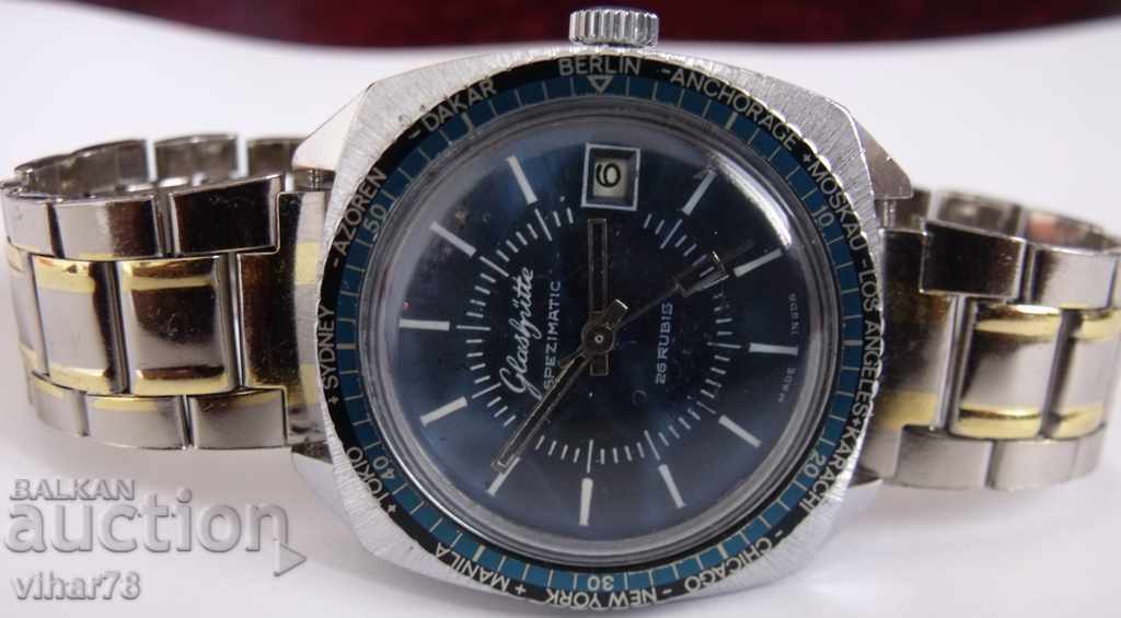 ΣΠΑΝΙΑ MEN ρολόι GUB-Glashutte-ΩΡΑ ΜΕ ΤΟΝ ΚΟΣΜΟ με τιμή € 459.99 | 899.66 BGN