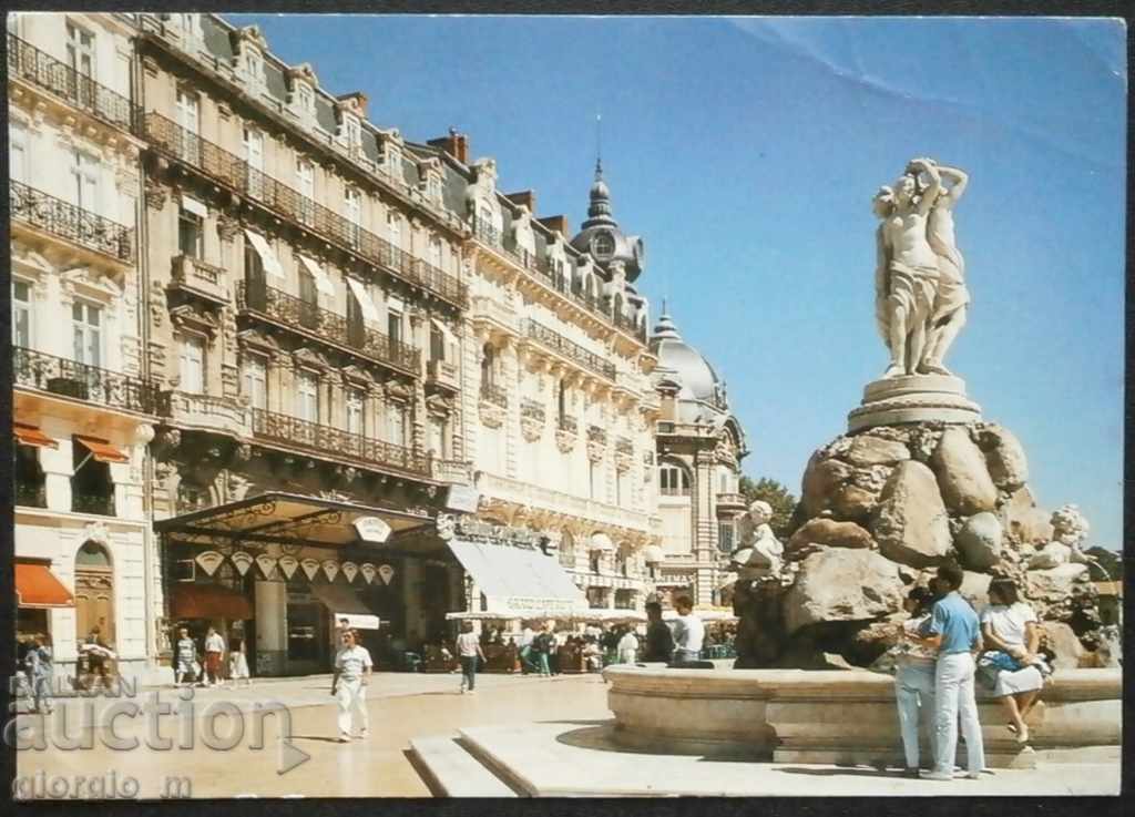 Пощенска картичка - Montpellier