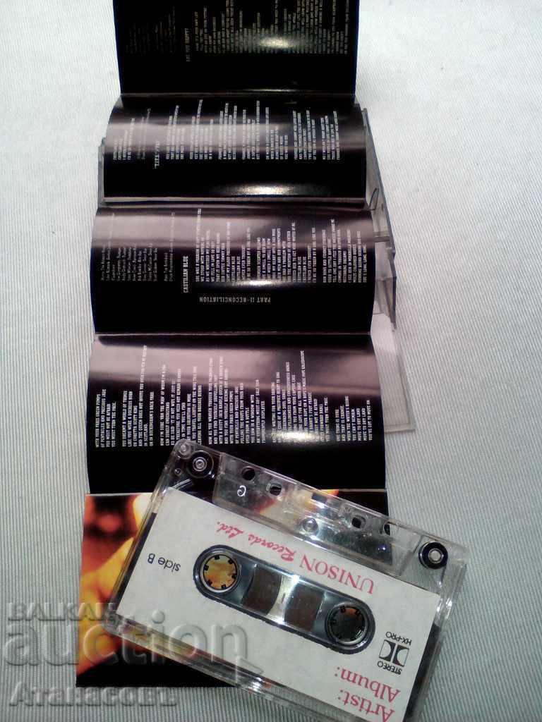 Auction  Audio cassette Terence Trent D'arby's Unison