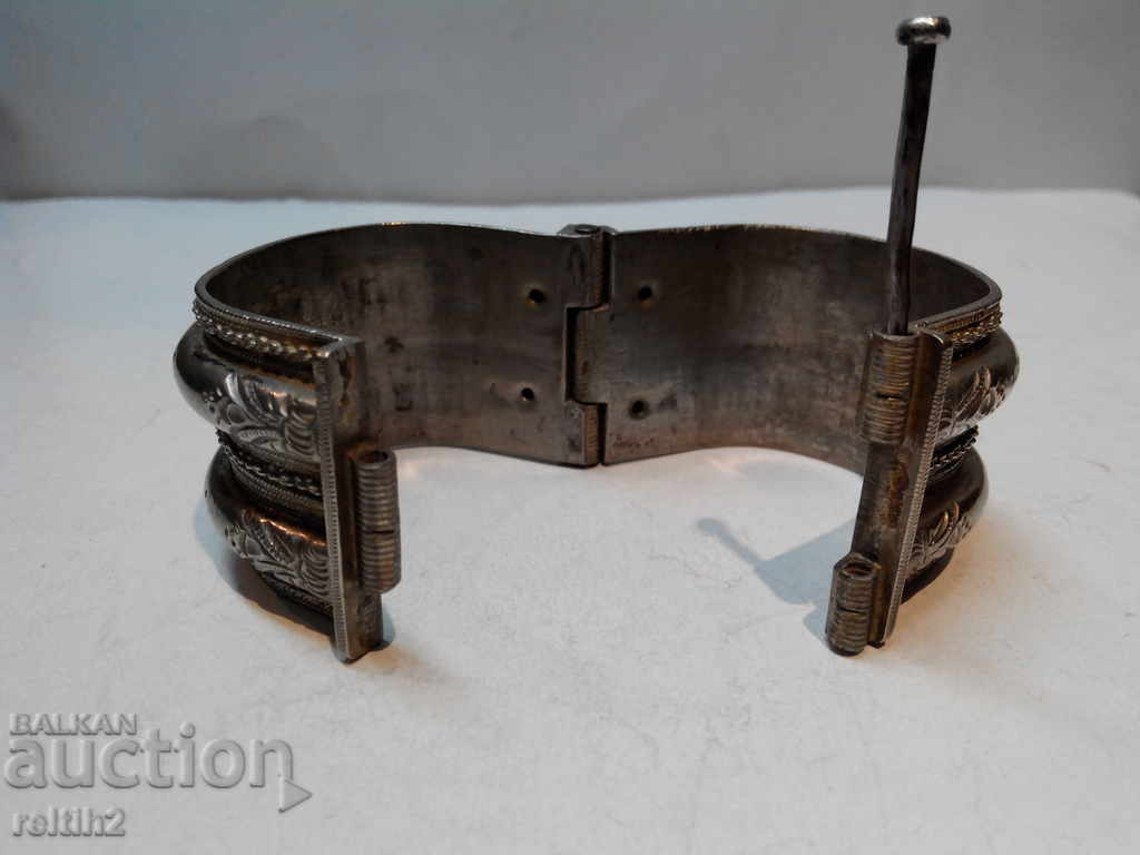 Μεγάλο Αναγεννησιακό ασημένιο βραχιόλι - 6 Μεγάλο Αναγεννησιακό ασημένιο βραχιόλι - 6