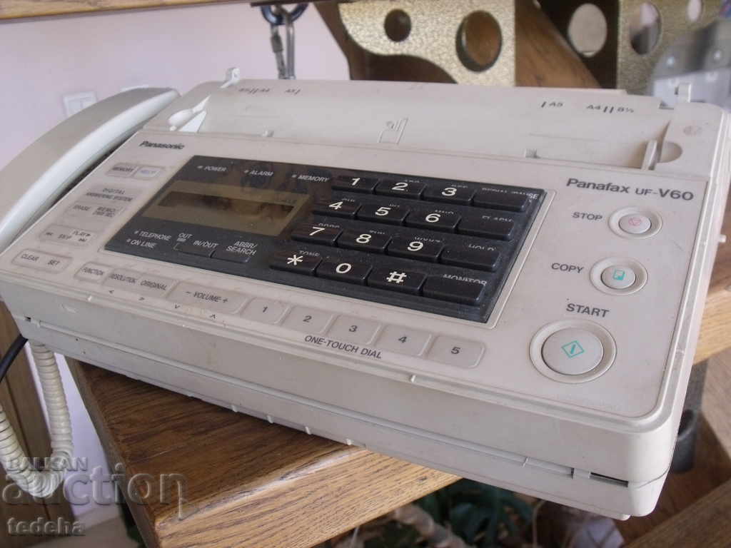 FAX TELEPHONE - PANASONIC with price 35.00 BGN | € 17.90 FAX TELEPHONE - PANASONIC with price 35.00 BGN | € 17.90
