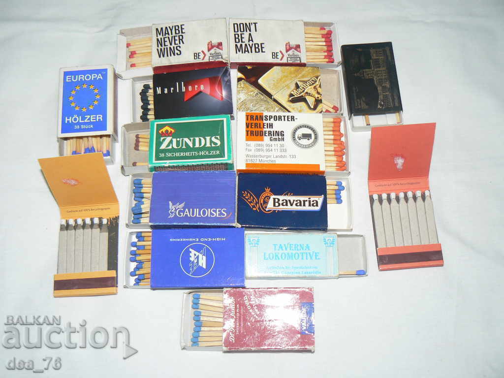 Collection of match boxes from Germany - 5 Collection of match boxes from Germany - 5