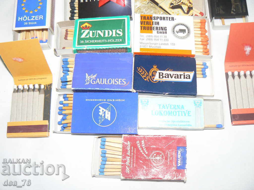 Collection of match boxes from Germany - 7 Collection of match boxes from Germany - 7