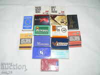 Collection of match boxes from Germany