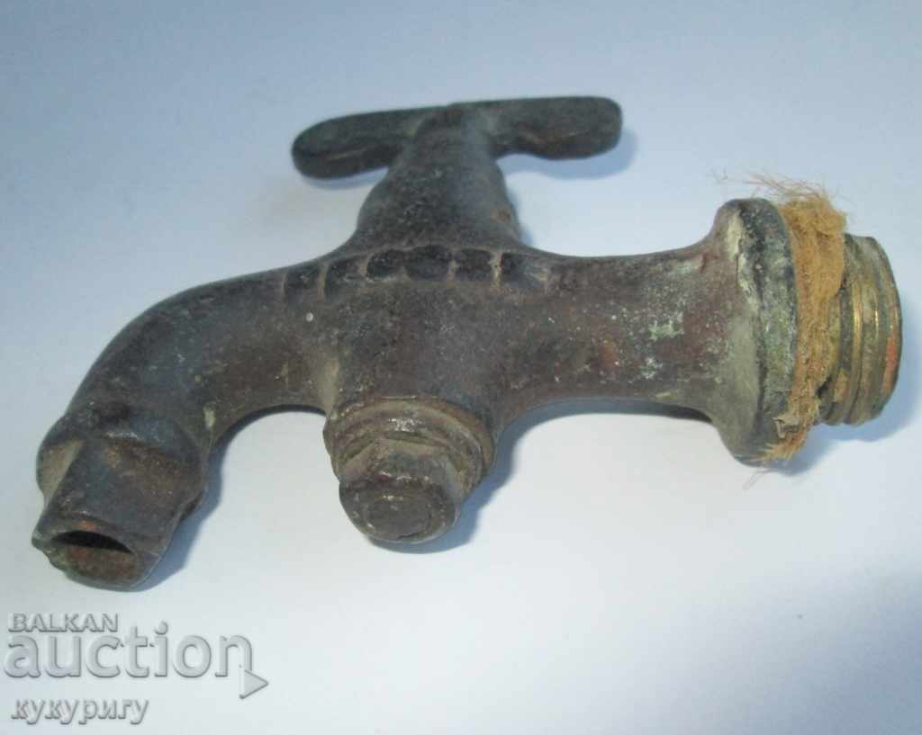 Auction Ancient bronze faucet for fountains France Auction Ancient bronze faucet for fountains France