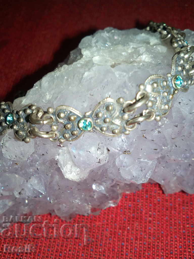 STARA SILVER GRAVNA WITH AQUAMARINTS - 5