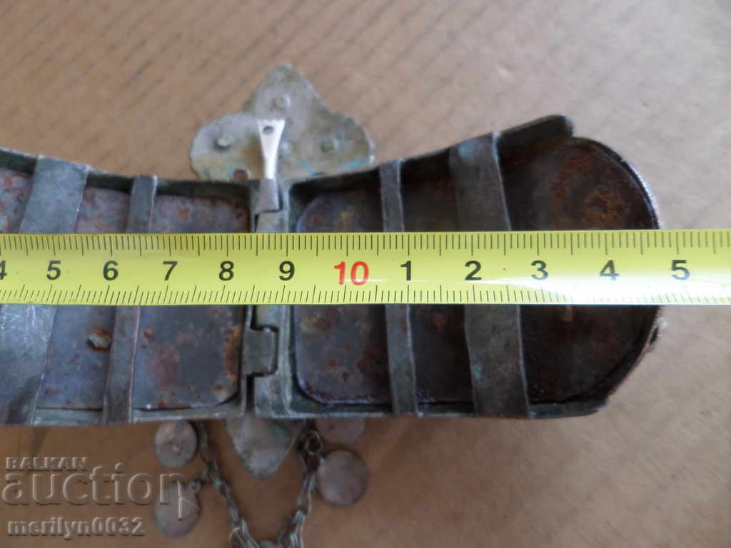 Възрожденски сребърни пафти лят филигран края на18ти в пафта - 6 Възрожденски сребърни пафти лят филигран края на18ти в пафта - 6