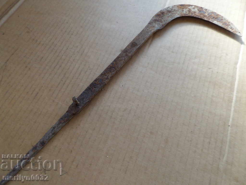 Old handmade knife, wrought iron with price 23.00 BGN | € 11.76