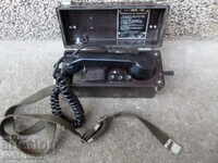 Army Field Phone TAP-67 BNA Apparatus of Bulgaria
