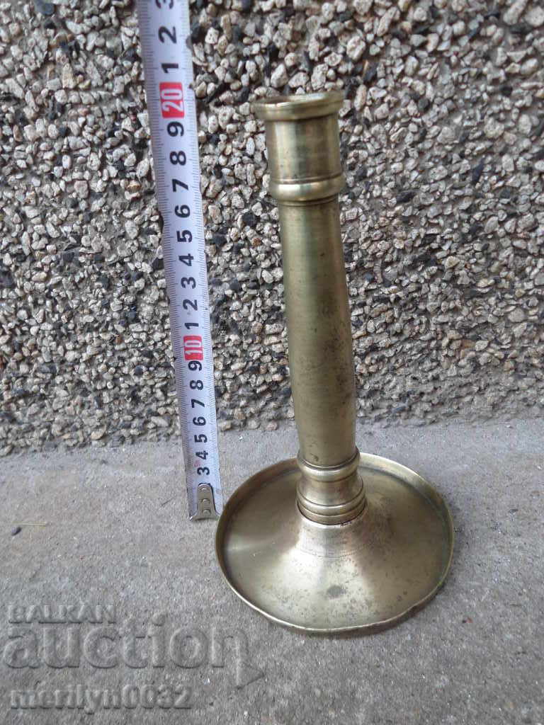 Auction Old bronze candlestick, lamp, lantern, candle Auction Old bronze candlestick, lamp, lantern, candle