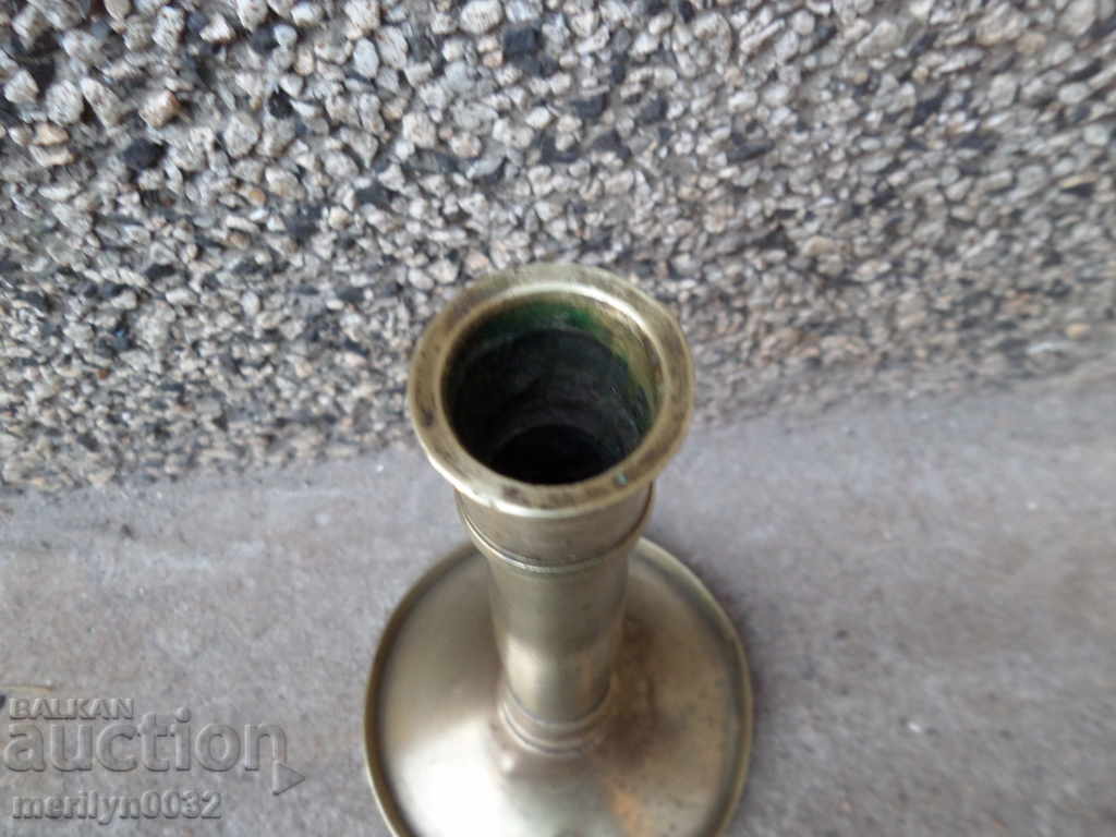 Old bronze candlestick, lamp, lantern, candle - 5 Old bronze candlestick, lamp, lantern, candle - 5