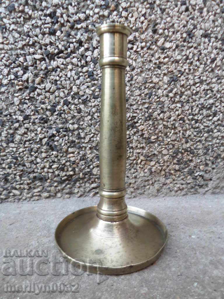 Old bronze candlestick, lamp, lantern, candle - 7 Old bronze candlestick, lamp, lantern, candle - 7
