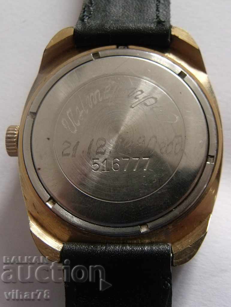 Παράδοση MEN'S GLORY ρολόι-επιχρύσωση