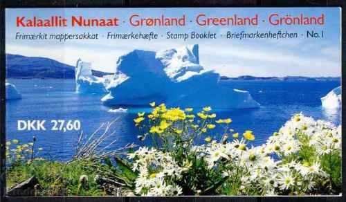 Greenland Regular 1989 Michaela №1 - MNH carnet
