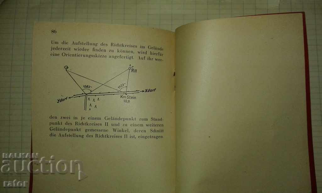 Military book. Artillery, army, Wehrmacht, Germany - 1943 - 7 Military book. Artillery, army, Wehrmacht, Germany - 1943 - 7