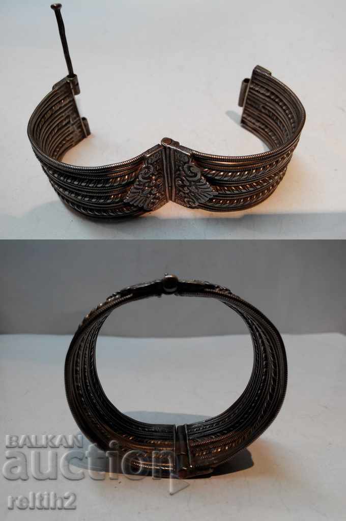 Renaissance silver bracelet