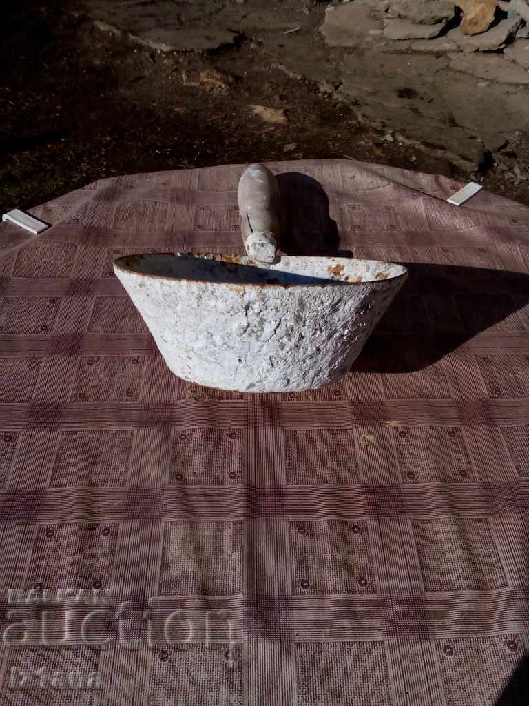 An ancient construction paddle with price 10.00 BGN | € 5.11