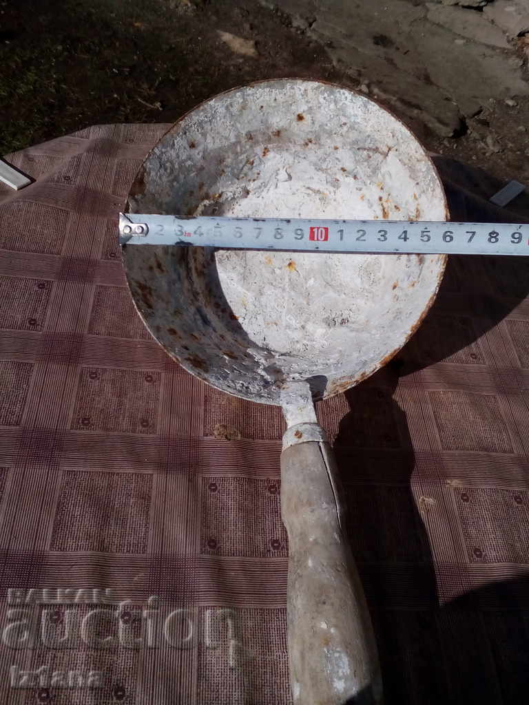 An ancient construction paddle - 5