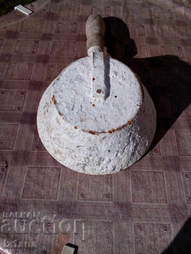 An ancient construction paddle - 7