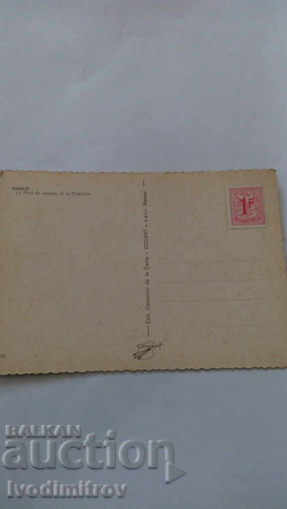 Carte poștală Namur Le Pont de Jambes et la Citadelle cu preț 0.55 BGN | € 0.28 Carte poștală Namur Le Pont de Jambes et la Citadelle cu preț 0.55 BGN | € 0.28