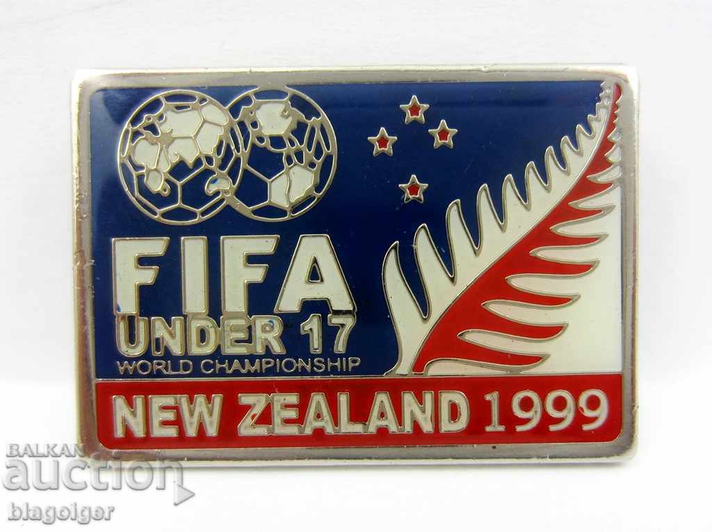 UEFA-FOOTBALL-WORLD YOUNG CHAMPIONSHIP-1999-NZ ZEALAND with price 9.99 BGN | € 5.11 UEFA-FOOTBALL-WORLD YOUNG CHAMPIONSHIP-1999-NZ ZEALAND with price 9.99 BGN | € 5.11