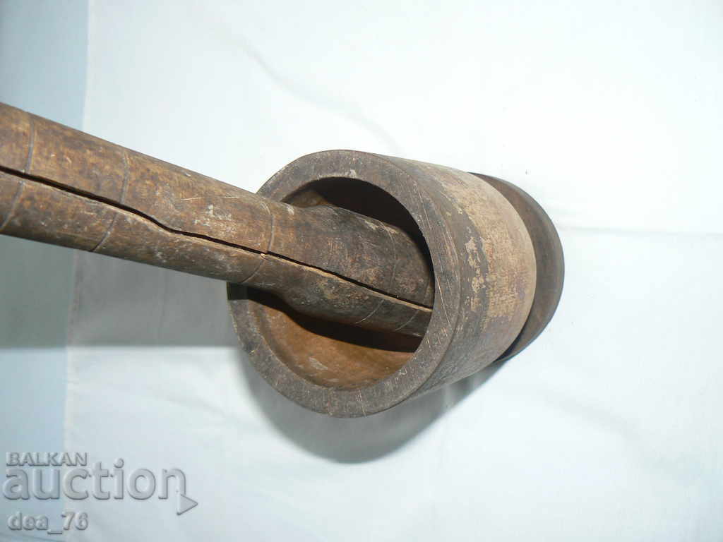 Old wooden mortar - 5 Old wooden mortar - 5