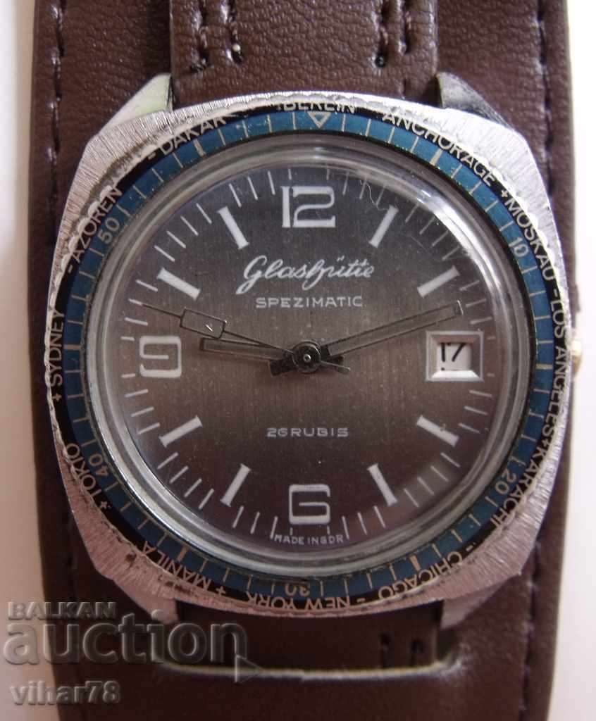 ΣΠΑΝΙΑ MEN ρολόι GUB-Glashutte-ΩΡΑ ΜΕ ΤΟΝ ΚΟΣΜΟ με τιμή € 459.99 | 899.66 BGN