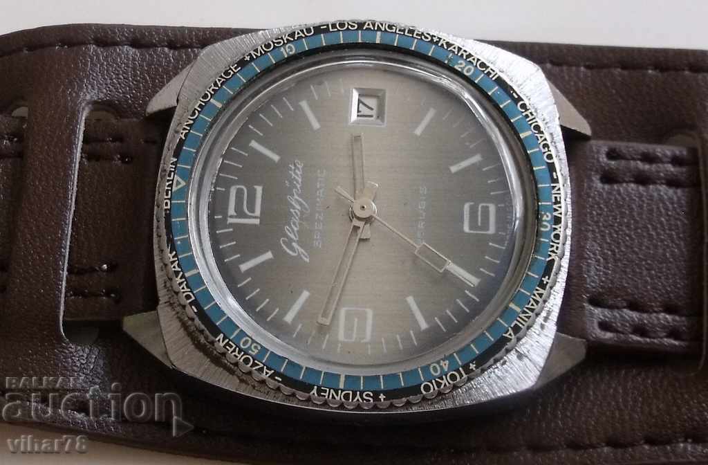 RUBY GUB-GLASHUTTE MALE CLOTHING CLUTCH WITH WORLD TIME - 5 RUBY GUB-GLASHUTTE MALE CLOTHING CLUTCH WITH WORLD TIME - 5