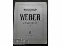 Weber: Concerto for clarinet and piano op.26