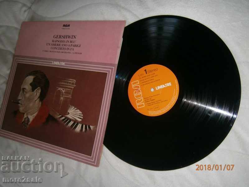 GEORGE GERSHOUIN - RCA - GREAT PLATE - GL 42160 with price 10.00 BGN | € 5.11 GEORGE GERSHOUIN - RCA - GREAT PLATE - GL 42160 with price 10.00 BGN | € 5.11