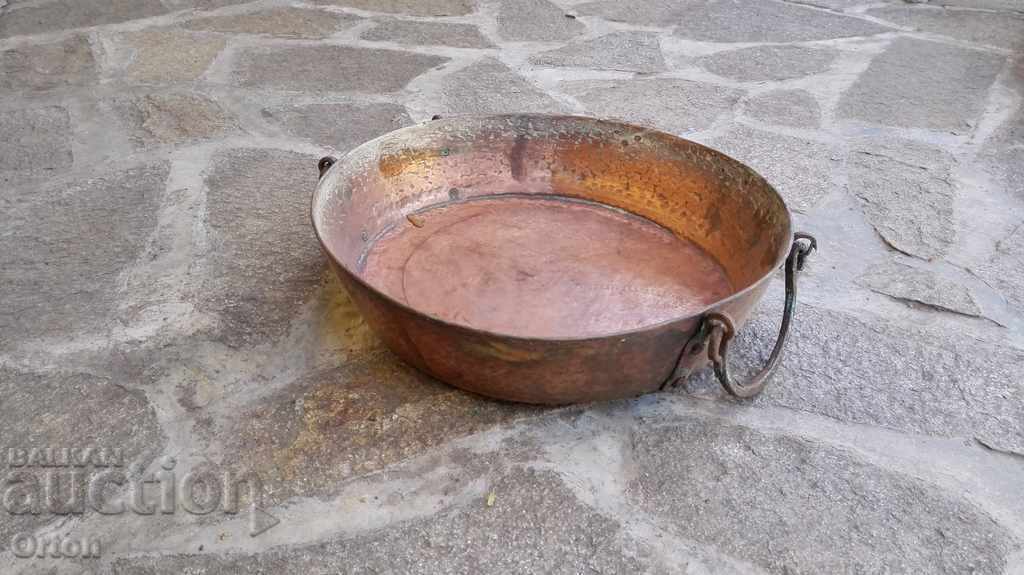 Παλιά πλαστά δίσκο χαλκού Bakarena - 5 Παλιά πλαστά δίσκο χαλκού Bakarena - 5