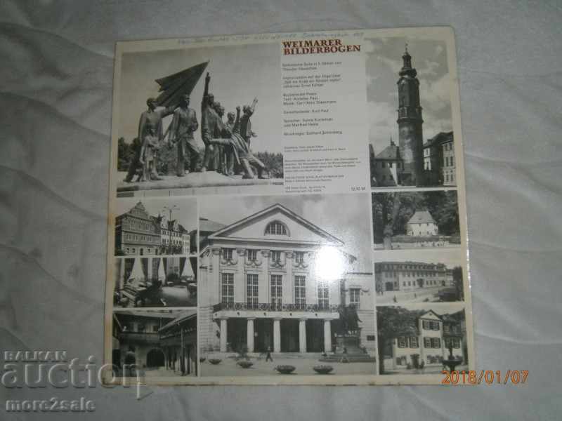 Auction  WEIMARER BILDERBOGEN - ETERNA EDITION