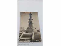 Postcard Haskovo Monument Gr. Paskov 1933