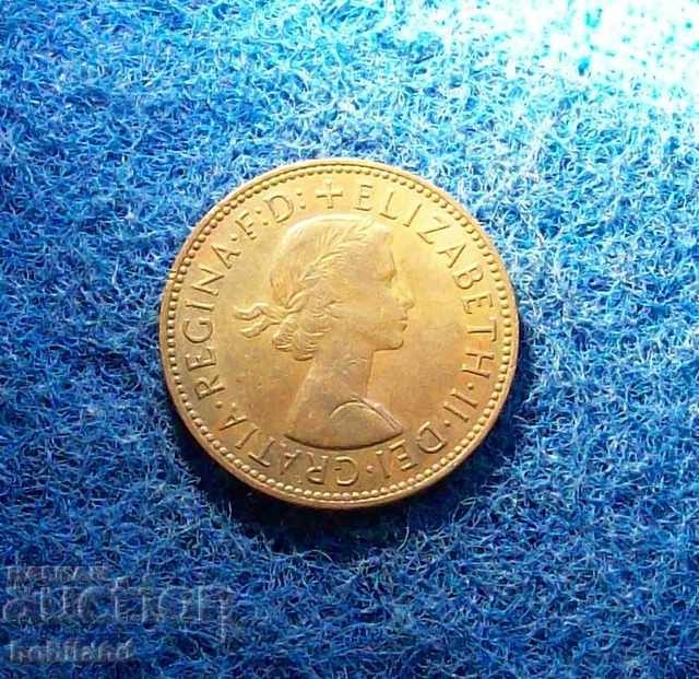 Auction  Half Penny Great Britain - 1967