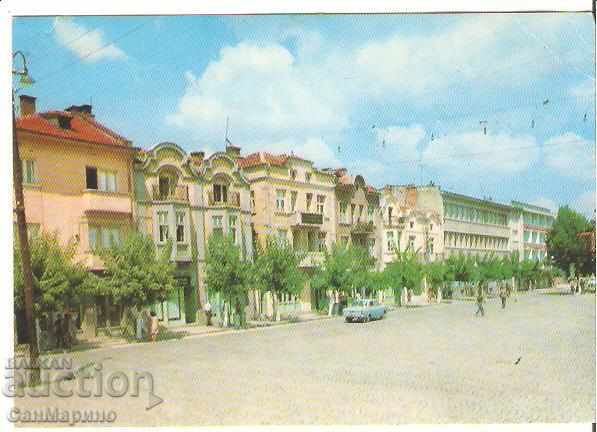 Bulgaria Card de Panagyurishte Street "Raynei Princess" *