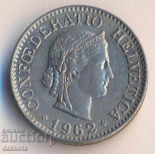 Switzerland 10 rapped 1962 with price 0.50 BGN | € 0.26 Switzerland 10 rapped 1962 with price 0.50 BGN | € 0.26