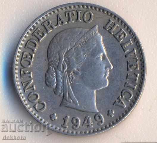 Switzerland 10 rapped in 1949 with price 2.00 BGN | € 1.02 Switzerland 10 rapped in 1949 with price 2.00 BGN | € 1.02