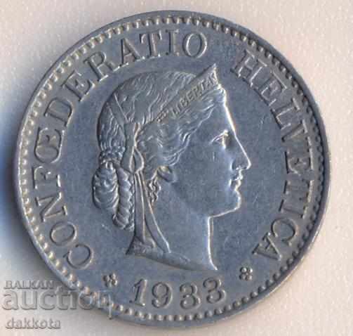 Switzerland 10 rapped 1933 year with price 3.50 BGN | € 1.79 Switzerland 10 rapped 1933 year with price 3.50 BGN | € 1.79
