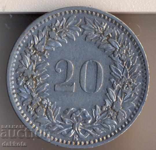 Ελβετία 20 ραπέλ 1907