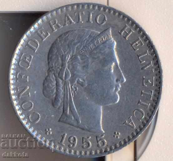 Switzerland 20 rappers 1955 with price 1.50 BGN | € 0.77 Switzerland 20 rappers 1955 with price 1.50 BGN | € 0.77