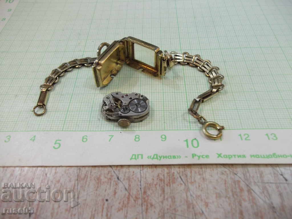 Ladies watch with chain and lid hinges - 7