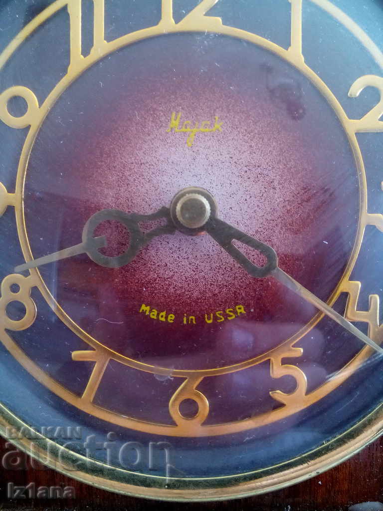 Fireplace Clock MAYAK, MAJAK with price 50.00 BGN | € 25.56 Fireplace Clock MAYAK, MAJAK with price 50.00 BGN | € 25.56