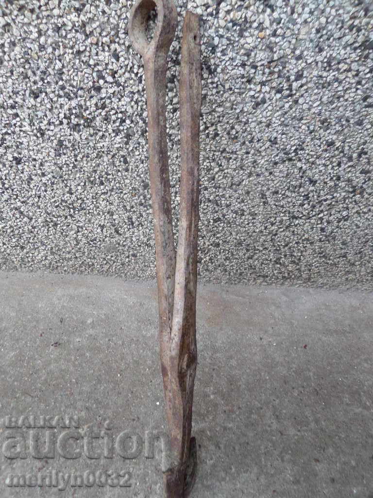 Old forged scissors tool sprockets wrought iron - 7 Old forged scissors tool sprockets wrought iron - 7